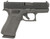 Glock 43X Slim 9mm, 3.41" Barrel, Black, Fixed Sights, 10rd