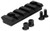 TacFire KeyMod Picatinny Rail 2" 5 Slots Black