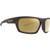 Leupold Packout Polycarbonate Bronze Mirror Lens Matte Tortoise Polyamide Wraparound Frame Includes Carrying Case, Bag, & Lens Cloth, 179094