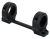 DNZ Black Aluminum 30mm Tube Medium Rings