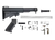 Dpms Panther Arms CAR-15 Lower Build Kit AR-15 Black A2 Grip, Fiberlite Buttstock