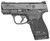 Smith & Wesson Shield M2.0, Compact Slim, 40 S&W, 3.1" Barrel, Black, White Dot Front and 2 White Dot Rear Sights, Manual Safety, 7rd, 1 Mag