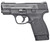 Smith & Wesson Shield M2.0, Compact Slim, 45ACP, 3.3" Barrel, Armornite Finish, Black, White Dot Front and 2 White Dot Rear Sights, No Manual Safety, 7rd, 1 Magazine