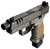 SAR USA SAR9 SOCOM 9mm 5.20" Threaded Barrel, Special Forces Green Steel Optic Ready/Ported/Serrated Slide, Frame w/Picatinny Rail, RMSc Footprint, 15 Rd