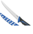 Outdoor Edge ReelFlex 7.50" Fixed Fillet Plain Satin 4116 SS Blade, Blue/Black TPR Handle