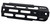 Kinetic Development Group FN Scar Rail MREX15 6" Black