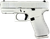 Glock 43X Slim Sub-Compact 9mm 10+1 3.41" Barrel, Frost Glitter Cerakote Serrated Steel Slide, Frost Cerakote Polymer Frame w/Beavertail, Textured Polymer Grip Ambidextrous