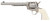 Taylors Outlaw Legacy Nickel Engraved 45 Colt, 7.5" Barrel, 6rd
