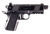 Alpha Foxtrot AF1911 S15 Sub-Compact 9mm 3.50" Threaded Barrel, Polished Black DLC SS Optic Ready/Serrated Slidel, Ambi Safety, 15 Rd