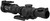 Sig Sauer TANGO MSR Compact 1-10X Magnification, 2nd Focal Plane, Illuminated BDC 10 Reticle, 24mm Objective, 30mm Main Tube, Black, Includes ALPHA MSR 1.535" Mount