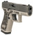 Glock 19 Gen5 MOS Exclusive Compact 9mm 15+1 4.02" Ported Barrel, Cerakote Optic Slide, Titanium Silver Cerakote Frame, RMR Footprint