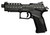 Grand Power K22 X-Trim, DA/SA, Full Size, 5" Threaded Barrel, 1/2X28 Thread Pitch, Ambidextrous Manual Safety, Matte Finish, Black, Adjustable Green Fiber Optic Rear Sight, Red Fiber Optic Front Sight, Includes (4)-Optic Adapter Plates, 10rd, 3 mags