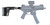 Samson SAS K Tactical Folding Stock, 1913 Picatinny Mounting Interface, 9"-10" Long, Anodized Finish, Black