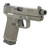 Ruger RXM Exclusive Compact 9mm 4" Threaded Barrel, OD Green Optic Ready/Serrated Slide, OD Green Frame, RMSc/RMR/DeltaPoint Pro Footprint, 15 Rd