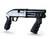 PTR The Jack 12 Ga, 3" Chamber, 7" Overall, Black, Hogue Overmolded Grips