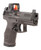 HK VP9A1 K Optic Compact Frame 9mm 10rd,4.09" Black Barrel, Black Steel Serrated Optic Slide, Black Polymer Frame Picatinny Rail, Interchangeable Backstrap Grip, Vortex CCW
