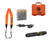 Sig Sauer ZULU 6 Pro Marine 50mm Obj, 18X Mag, Image Stabilization, Matte Orange, 4-Rechar AA, USB-C Charg Cable