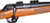CVA Cascade Rimfire Classic, Bolt Action , 22 LR, 18" Threaded Barrel, 1/2x28 Thread Pitch, Matte Finish, Black, Walnut Stock, 10rd
