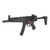 Century AP5 Navy (MP5) 9mm 8.50" Threaded Barrel, Black Lacquer Over Manganese Phosphate Steel Stamped Receiver, Pistol Brace, Black Navy Style Grip