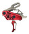 Rise Armament 535 G2 Trigger, Fits AR, Red and Silver