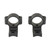 Leupold BackCountry, Rings, 1" High, 2 Piece, Fits Savage 10/110rd Receivers, Matte Finish, Black
