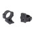 Leupold BackCountry, Rings, 30mm Medium, 2 Piece, Fits Remington 700 Long Action, Matte Finish, Black