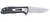 CRKT Drifter Knife, 2.88" Stonewashed D2 Drop Point Blade, Black G10 Handle, Liner Lock, 6450D2C