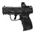 HK CC9 Optic Package 9mm, 3.32" Barrel, Black, Front Tritium Night Sight, Vortex Defender CCW Red Dot Sightt, (1)-12rd Mag and (1)-10rd Mag