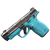 Smith & Wesson PC Bodyguard 2.0 Carry Comp Limited Edition Micro 380 ACP 3.10" Ported Barrel, Aztec Teal Frame, Manual Thumb Safety, 12 Rd & 10 Rd
