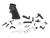 White Label Armory Complete Lower Parts Kit For AR-15 Black