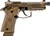 Beretta 80X Cheetah 380 ACP, 4.4" Threaded Barrel, Desert, 10rd