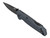 SOG Knives & Tools Adventurer, Folding Knife, 3.5" Clip Point Blade, 7.50" Overall Length, 5Cr15MoV Blade, Straight Edge, Titanium Nitride Black, Gray Glass-Reinforced Nylon Handle, SAT Opener, Lock Back
