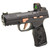 Sig Sauer P322 ROSE Compact 22 LR, 4" Threaded Barrel 1/2x28 Adapter, Black Rose Gold Accents, Fiber Optic Sights, ROMEO-RS ROSE Optic, 20rd