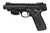 Browning Buck Mark Black Label 250 SR 22 LR 10rd,4.40" Matte Black Threaded Bull Barrel, Matte Black Aluminum Frame Picatinny Rail Top & Bottom, Black G10 Grip  Inscribed Waving Flag, Cr