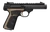 Browning Buck Mark Field Target 22 LR 10rd,4.40" Matte Black Bull Threaded Barrel, Picatinny Rail Receiver, Matte Black Flat Dark Earth Black Overmold Grip