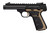 Browning Buck Mark Field Target 22 LR 10rd,4.40" Matte Black Bull Threaded Barrel, Picatinny Rail Receiver, Matte Black Flat Dark Earth Black Overmold Grip