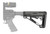 Hogue OverMolded  Stock, Mil-spec Collapsible Stock, AR-15, Gray