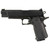 Tisas Duty BR8 Double Stack, SAO, Steel Frame 9mm, 5" Bull Barrel, Cerakote Finish, Black, Rail, Fiber Optic Front and Low Profile Combat Rear Sights, 17rd, 2 mags
