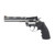 Colt's Manufacturing Grizzly, Revolver, DA/SA, Metal Frame Revolver, 357 Magnum, 6" Barrel, Vent Rib, Ported Barrel, Stainless Steel Silver, Rubber Grip, Red Ramp Front & Adjustable Rear Sights, 6rd