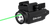 Olight Baldr S Black Anodized 100/300/800 Lumens White LED Green Laser