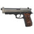 Taurus PT92 9mm, 5" Barrel, Tungsten Gray, Serrated, Black Cerakote, Beavertail, Picatinny Rail, Altamont Wood Grip, 17rd