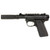 Ruger, Mark IV 22/45 Pygmy Shark Package 22LR, 3.1" Threaded Barrel, Checkered Grips, 10 Rounds, 2 Mags, Includes JK 105 VERSAX 22 Suppressor