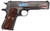 Thompson Squadron Special Edition WW2 1911 45 ACP, 5" Barrel, Black/Gray Cerakote, Wood Grips, US Logo, Adj Rear Sight, Custom Engraved to Resemble a WW2 Fighter Plane, 7rd