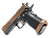 Kimber 2K11 PRO 45 ACP, 4.25" Bull Barrel, PVD Coyote, Alum Grips, Fixed Rear, Fiber Optic Front, Optics Ready RMR, Ambi Thumb Safety, 11rd, 13rd Mags