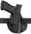 Safariland Open Top Concealment Belt Laminate Belt Slide/Paddle Fits Sig P320