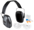 Safariland Impulse Range Kit Over the Head Black Ear Cups with Black Headband Muffs, Clear Lens with Black Frame Glasses & Orange Foam Earplugs for Adults 1 Pair