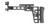 Samson S.A.S Folding Stock  MP5K End Cap Black Aluminum