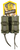 High Speed TACO Mag Pouch Double Style made of Nylon with Olive Drab Green Finish & MOLLE Mount Type compatible with Pistol Mags