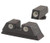 Meprolight Tru-Dot NS Fixed For Glock 17/19/22/23/31-35/37/38 Tritium Grn