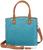 Gun Tote'n Mammas GTM-51tld/tblue Town Tote Cowhide Turq